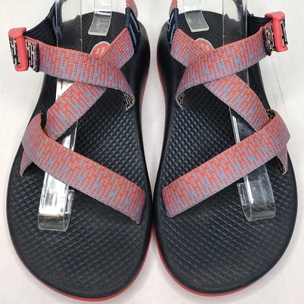 Chaco Z1 Ecotread Kids Outdoors Penny Coral Rose Strap Sandals Size 5